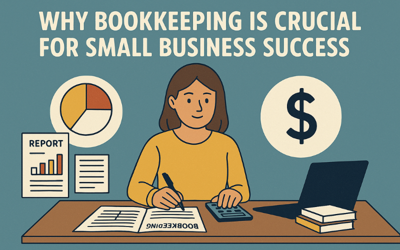 Read more about the article Why Bookkeeping Is Crucial for Small Business Success