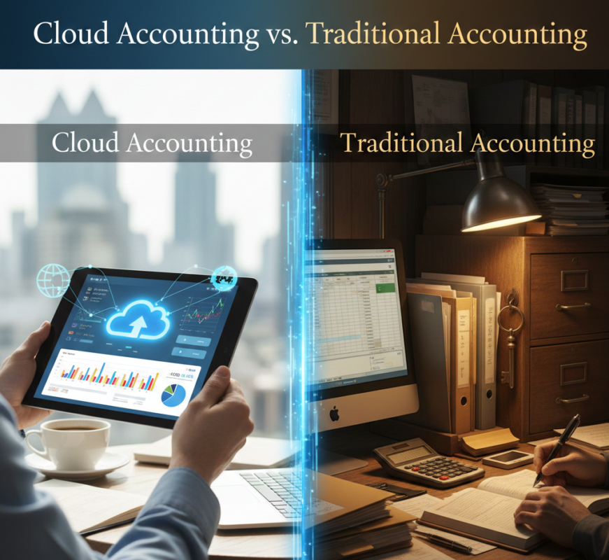 Cloud Accounting vs. Traditional Accounting